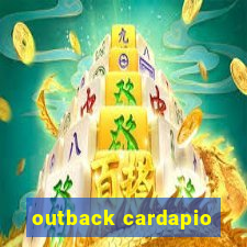 outback cardapio